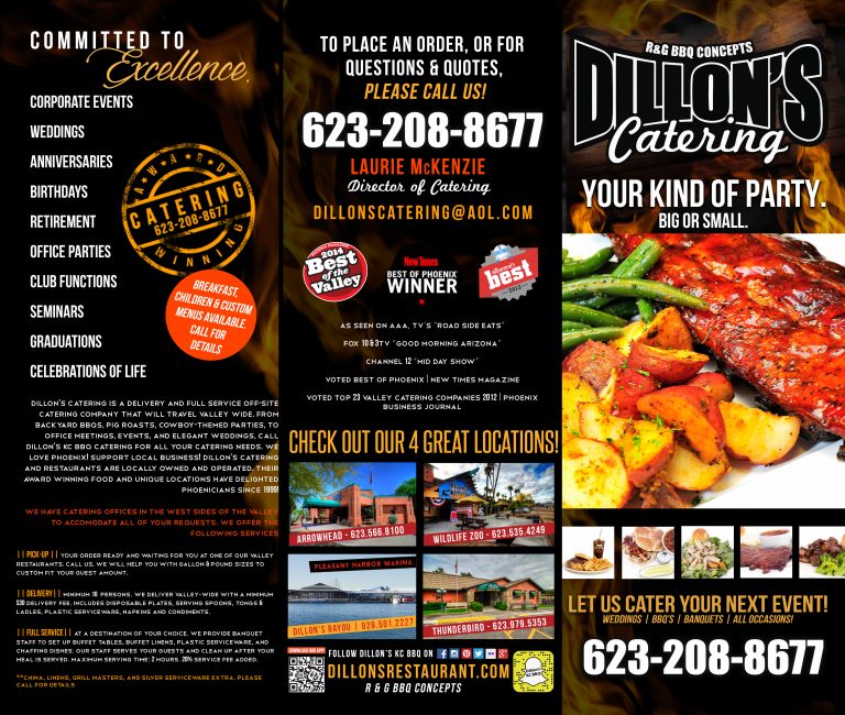 Dillon’s Catering » Amazing BBQ