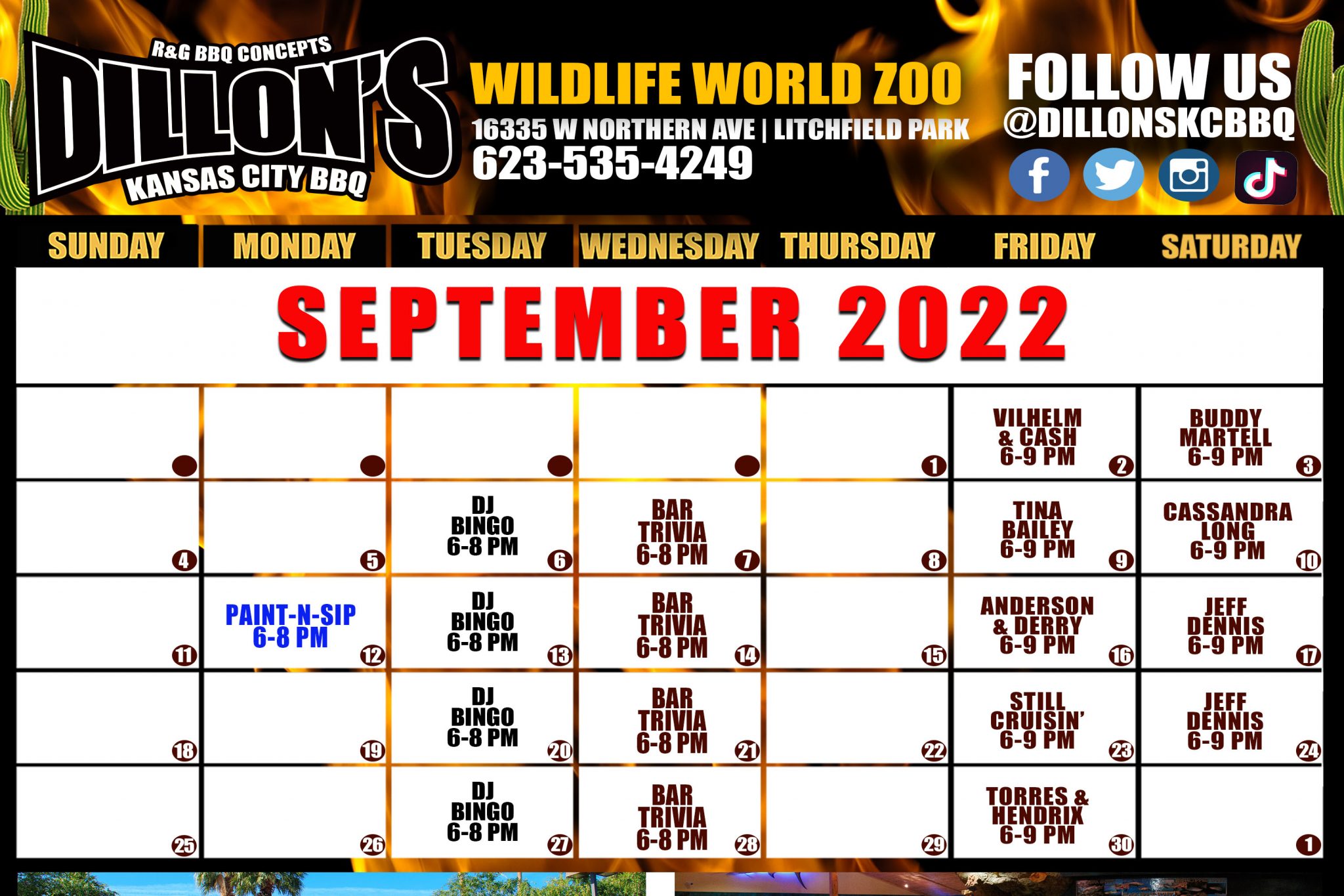 Dillon’s KC BBQ Wildlife World Zoo » Amazing BBQ