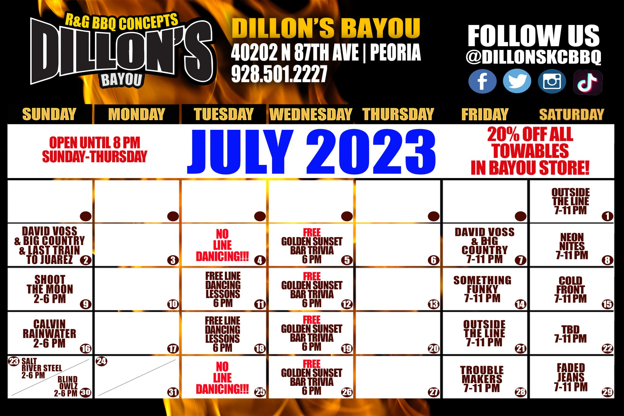 Entertainment Calendars » Amazing BBQ