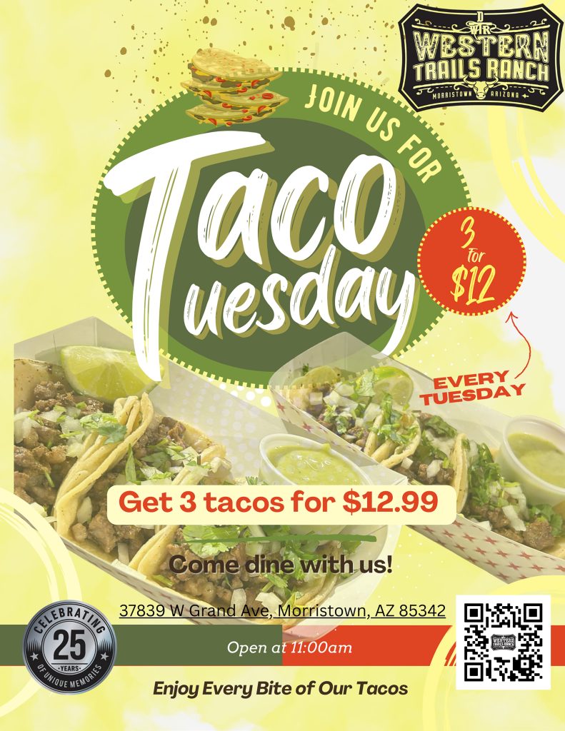 Taco Tuesday at Western Trails Ranch